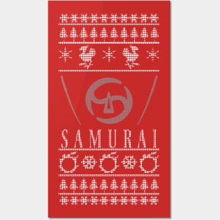 Final Fantasy XIV Samurai Ugly Christmas Sweater Posters and Art